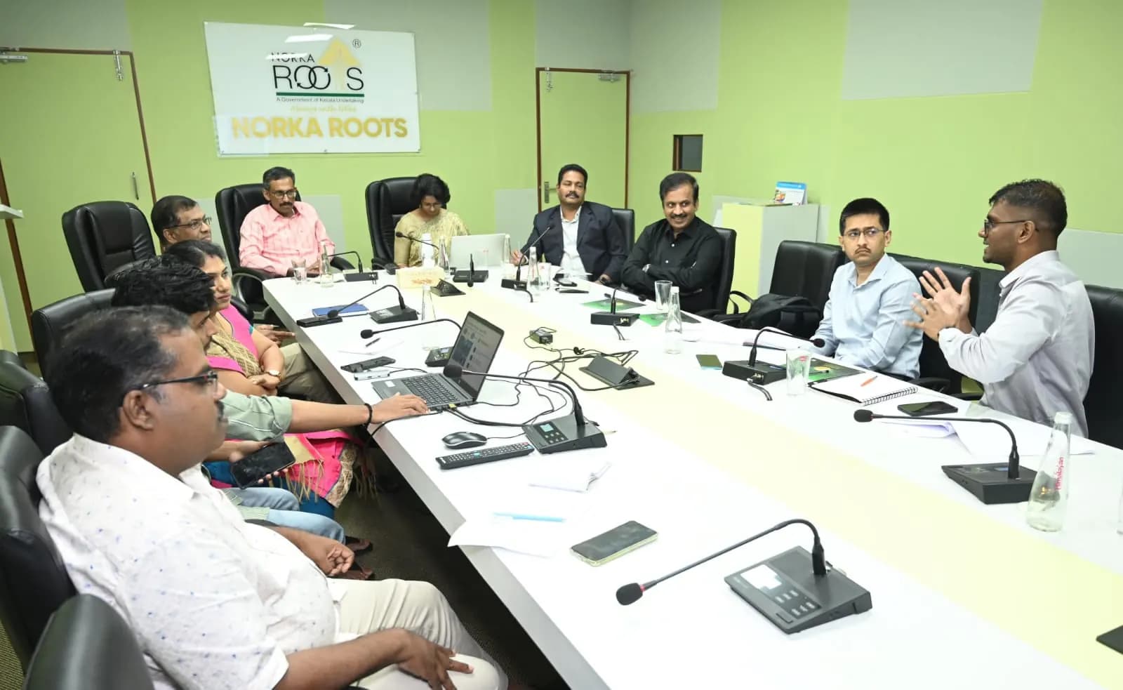 A policy consultation around the table